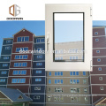 white thermal break aluminum 3'x4' casement window